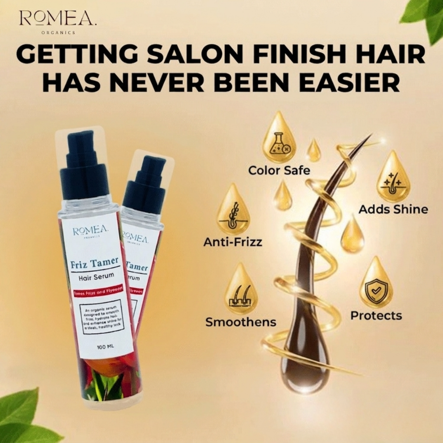 Say Goodbye to Frizz with Romea