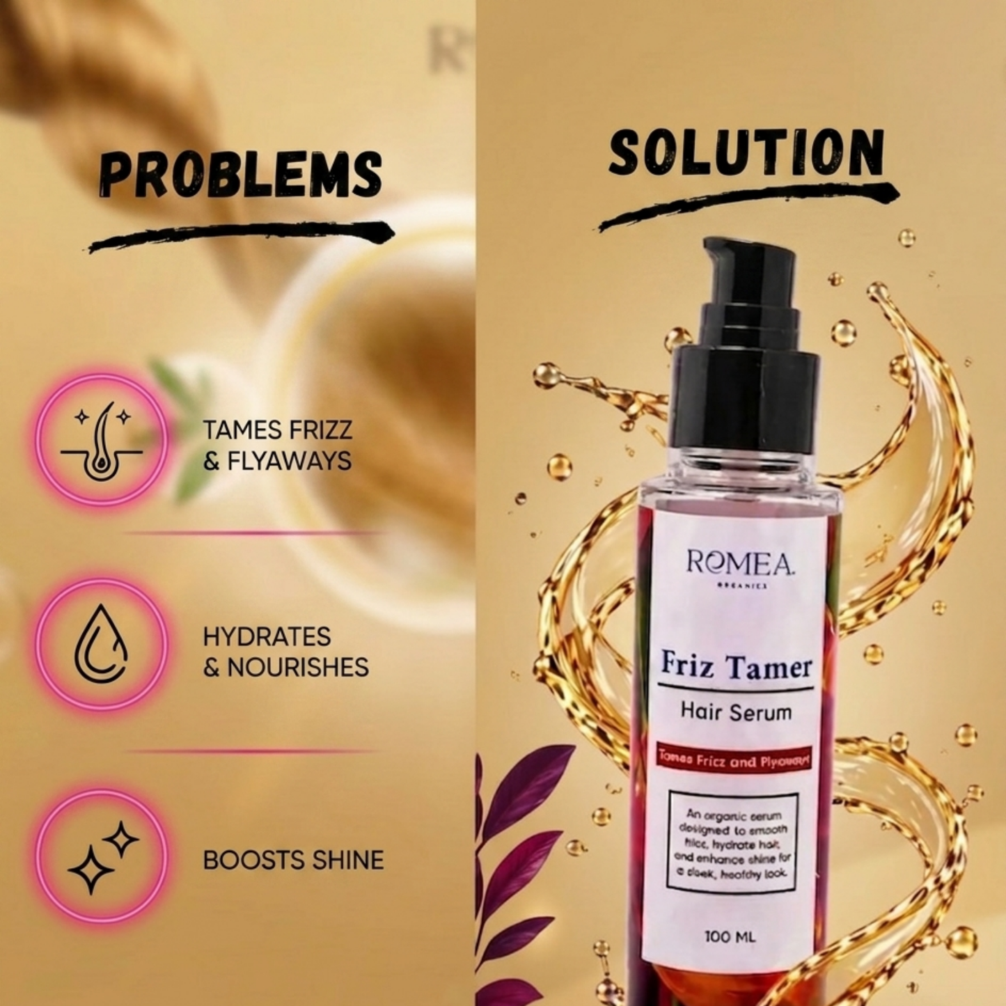 Say Goodbye to Frizz with Romea