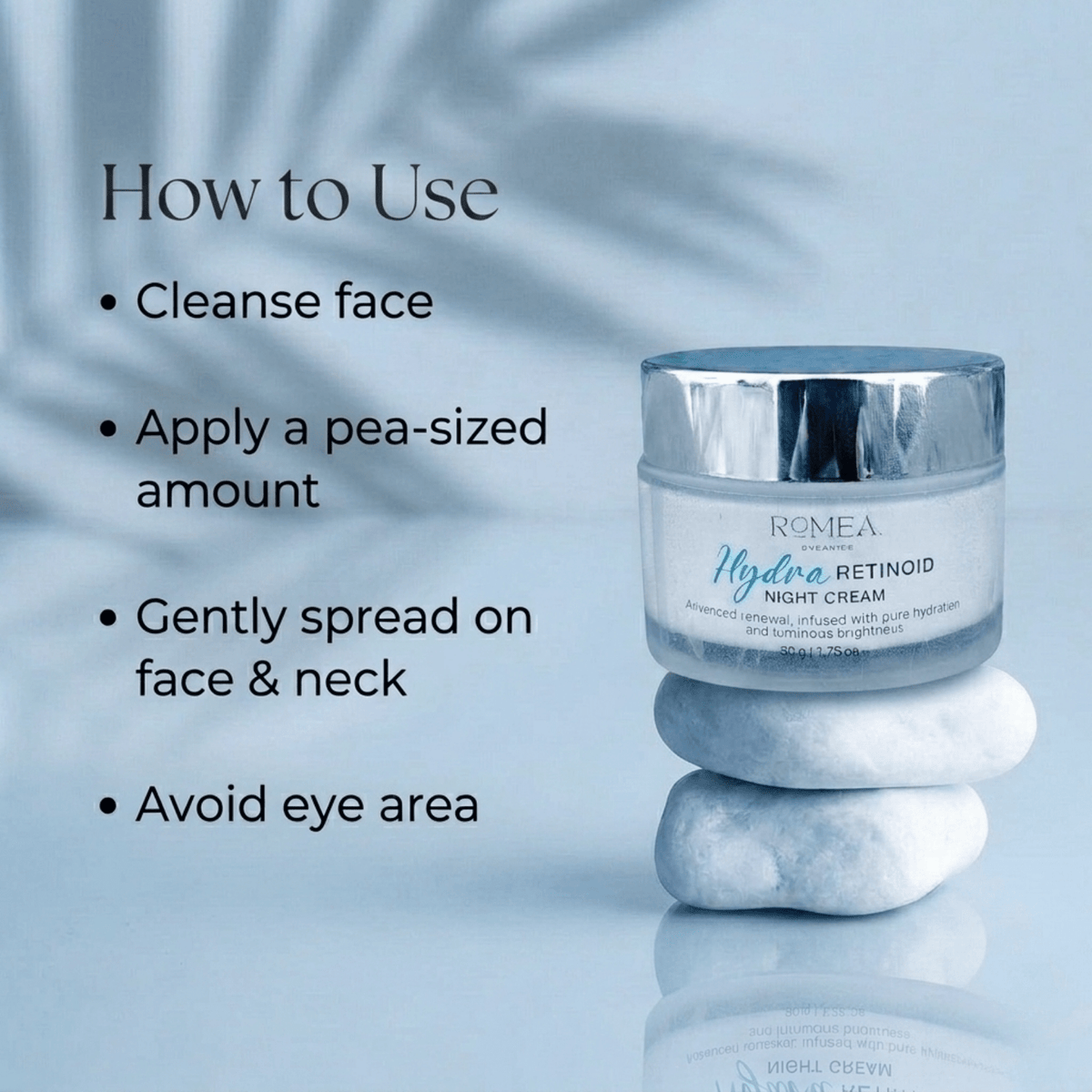 Hydra Retinoid Night Cream - Romea Organics