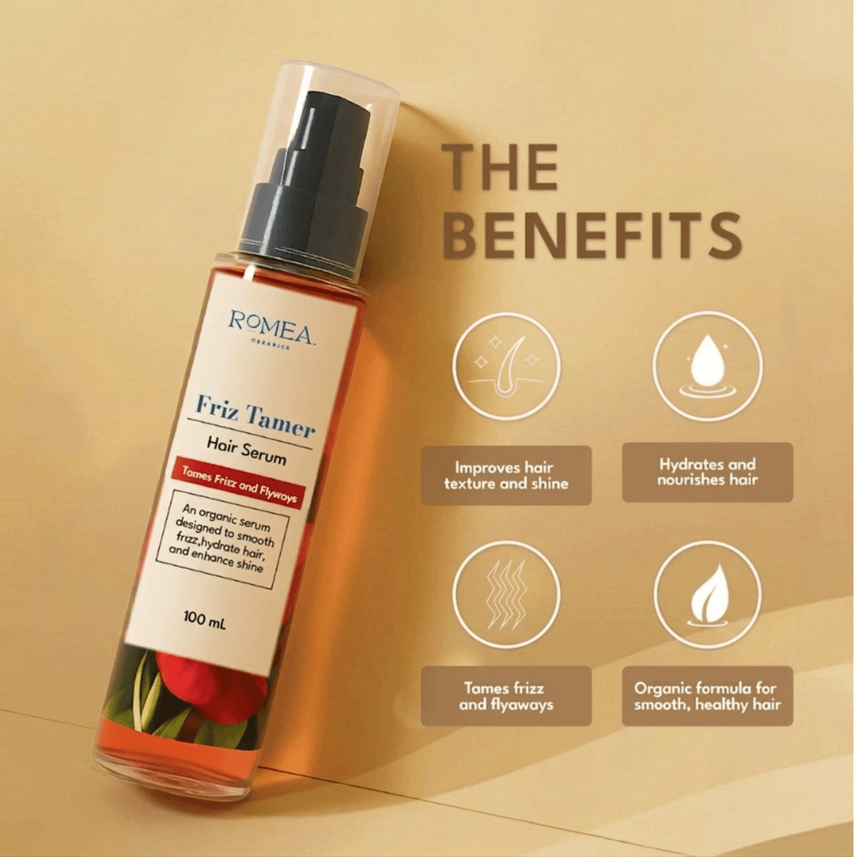 Say Goodbye to Frizz with Romea - Romea Organics