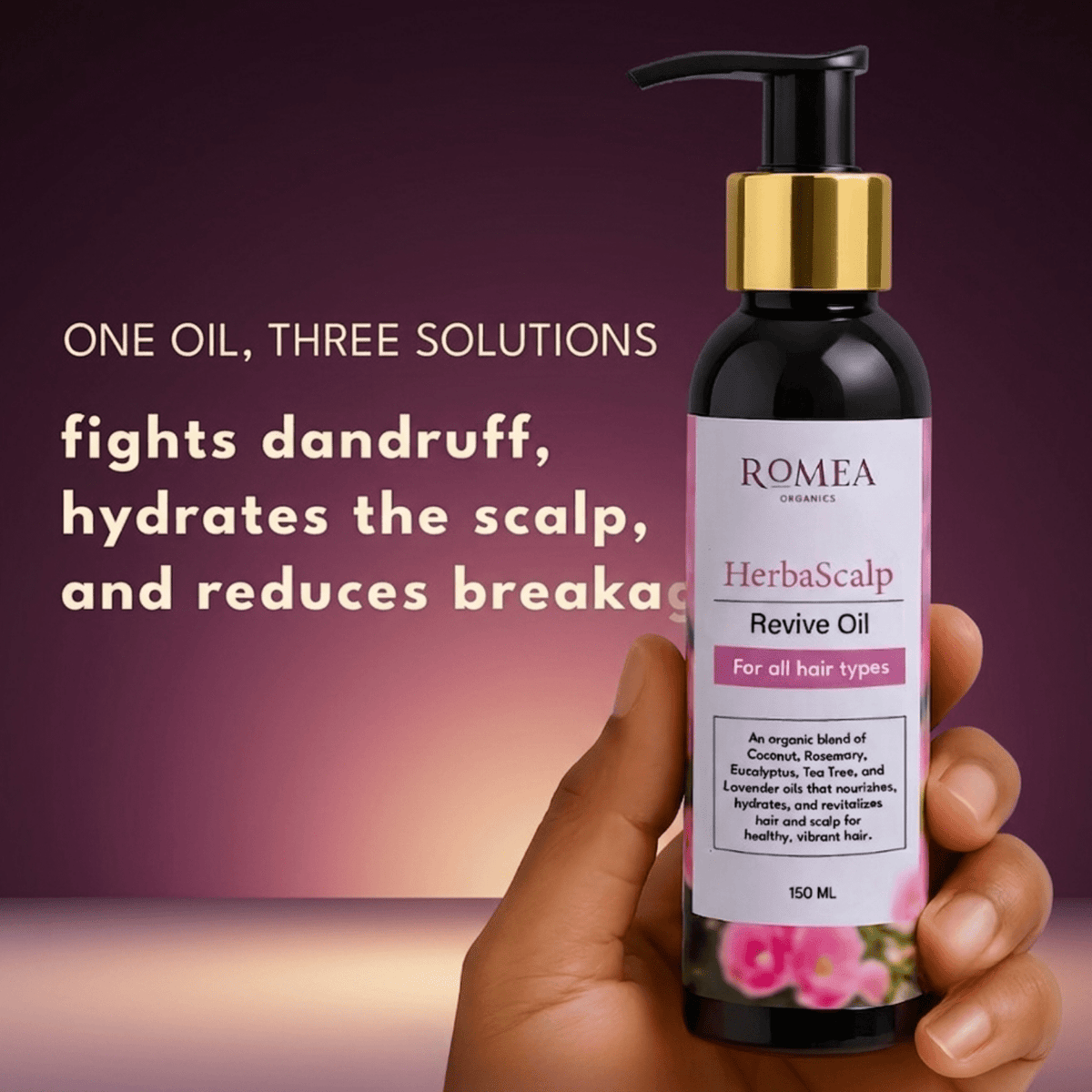 Struggling with Dandruff & Hair Fall? - Romea Organics